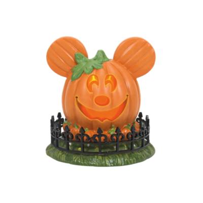 Enesco Disney Village Mickey Mouse's Town Centre Pumpkin Figurine