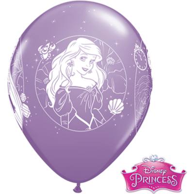 Set 6 globos, princesa Disney