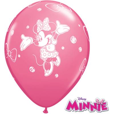 Minnie Mouse Balloons, Pack of 6