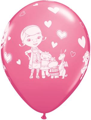 Palloncini Dottoressa Peluche, confezione da 8