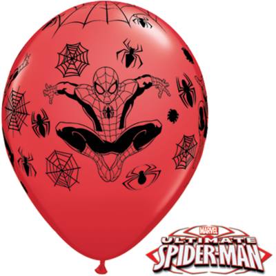 Spider-Man Balloons, Pack of 6