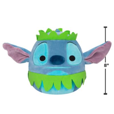 Jazwares Stitch Hula Squishmallows Small Soft Toy, Lilo & Stitch