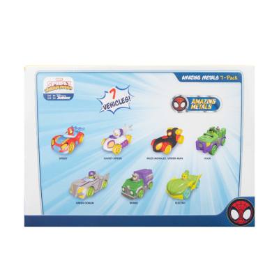 Jazwares Marvel's Spidey and His Amazing Friends Amazing Metals 7 Pack Playset