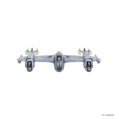 Jazwares Star Wars Micro Galaxy Squadron Magnaguard Starfighter Vehicle with Accessory