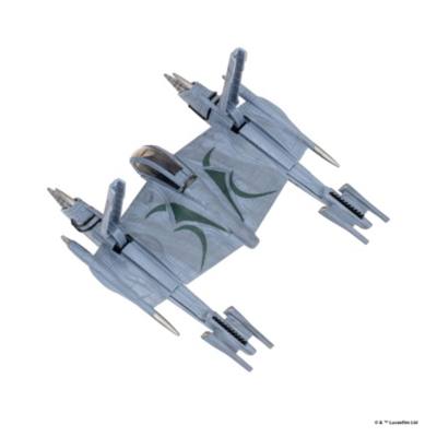 Jazwares Star Wars Micro Galaxy Squadron Magnaguard Starfighter Vehicle with Accessory