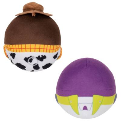 Jazwares Buzz and Woody Squeaky Soft Toy Set For Dogs, Toy Story