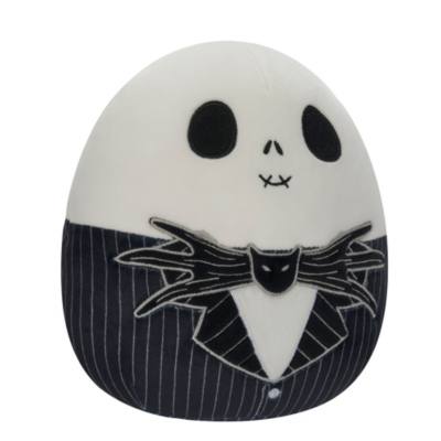 Jazwares, peluche mediano Jack Skellington, Pesadilla antes de Navidad, Tim Burton, Squishmallows