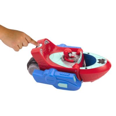 Jazwares Spidey and His Amazing Friends Spidey Transforming Web-Wave Cruiser