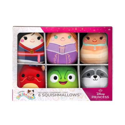 Jazwares Squishmallows Disney Princess and Pets Small Soft Toy Set