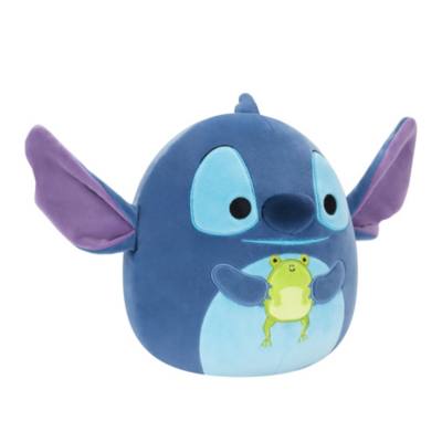 Jazwares Stitch Holding Frog Squishmallows Medium Soft Toy, Lilo & Stitch - 25cm