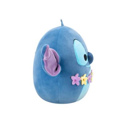 Jazwares Stitch Wearing Lei Squishmallows Medium Soft Toy, Lilo & Stitch - 25cm
