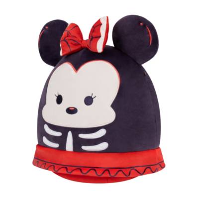 Jazwares Skeleton Minnie Mouse Squishmallows Medium Soft Toy, Lilo & Stitch - 20.5cm