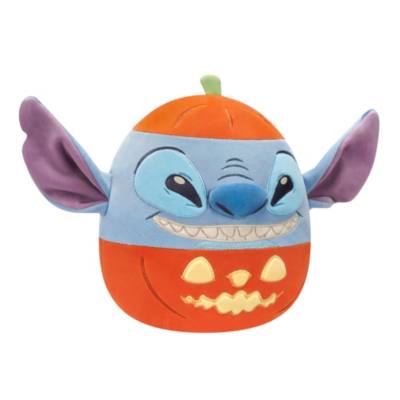 Jazwares Stitch in Pumpkin Squishmallows Medium Soft Toy, Lilo & Stitch - 20.5cm