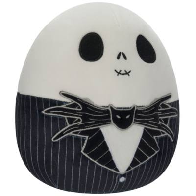 Jazwares Jack Skellington Squishmallows Small Soft Toy, Tim Burton's The Nightmare Before Christmas - 20cm