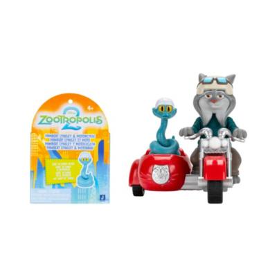 Jazwares Pawbert Lynxley & Motorcycle with Gary De&rsquo;Snake, Zootropolis 2