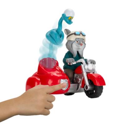 Jazwares Pawbert Lynxley & Motorcycle with Gary De&rsquo;Snake, Zootropolis 2