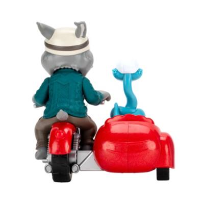 Jazwares Pawbert Lynxley & Motorcycle with Gary De&rsquo;Snake, Zootropolis 2