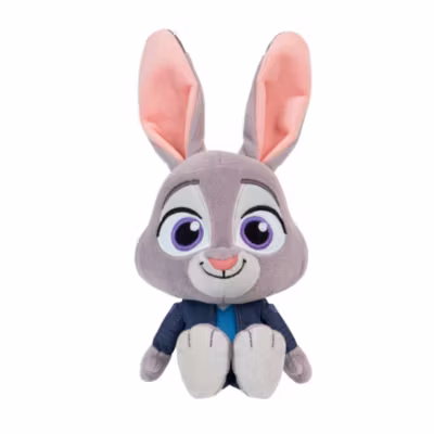 Jazwares Judy Hopps Small Soft Toy, Zootropolis 2 - 20.5cm