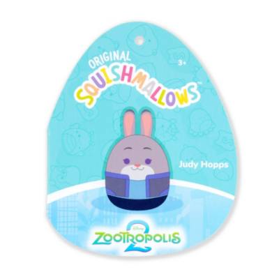 Jazwares Judy Hopps Squishmallows Medium Soft Toy, Zootropolis 2 - 20.5cm
