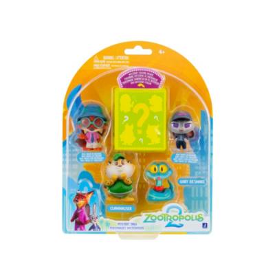 Jazwares Zootropolis 2 Mystery Tails  5-Pack Set