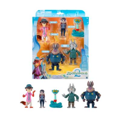 Jazwares Zootropolis 2 Adventure Figure 5-Pack Set