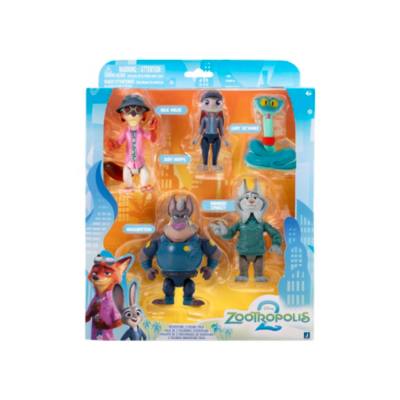 Jazwares Zootropolis 2 Adventure Figure 5-Pack Set