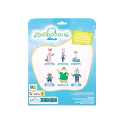 Jazwares Zootropolis 2 Adventure Figure 5-Pack Set