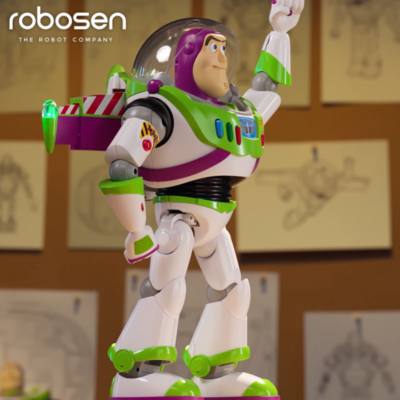 Robosen Buzz Lightyear Space Ranger Robotic Action Figure, Toy Story