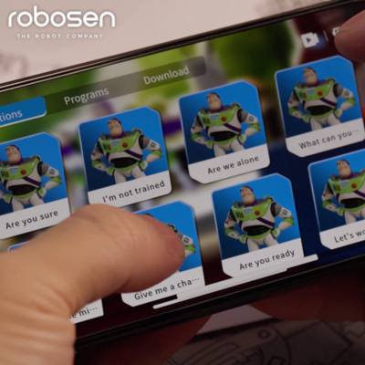 Robosen Buzz Lightyear Space Ranger Robotic Action Figure, Toy Story