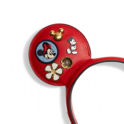 Disney x COACH Mickey and Friends Shanghai Disneyland Ears Headband For Adults