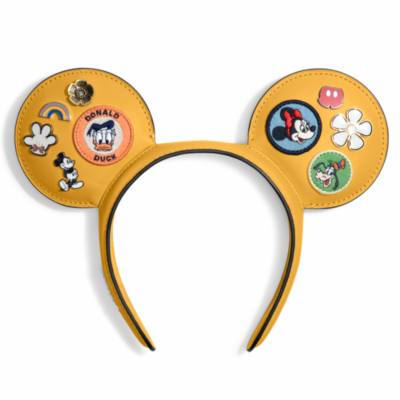 Disney x COACH Mickey and Friends Disneyland Paris Ears Headband For Adults