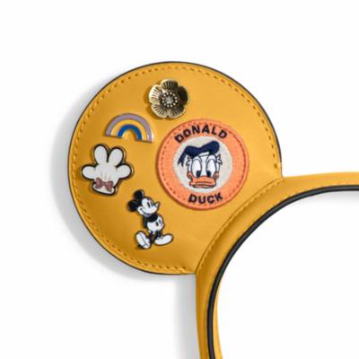 Disney x COACH Mickey and Friends Disneyland Paris Ears Headband For Adults