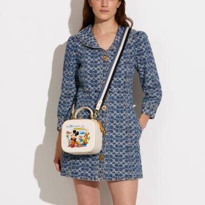 Disney x COACH Walt Disney World Mickey Mouse and Friends Square Bag