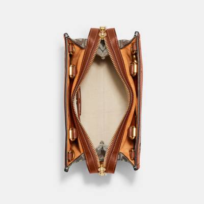 Disney x COACH Walt Disney World Mickey and Minnie Mouse Rogue Bag