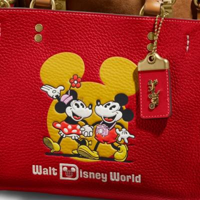 Disney x COACH Mickey and Minnie Mouse Crossbody Bag
