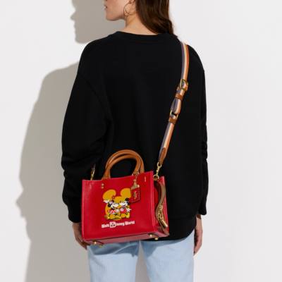 Disney x COACH Mickey and Minnie Mouse Crossbody Bag