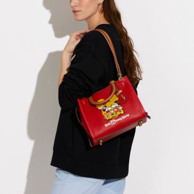 Disney x COACH Mickey and Minnie Mouse Crossbody Bag