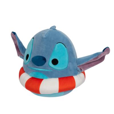 Squishmallows Stitch in Inner Tube Small Soft Toy, Lilo & Stitch