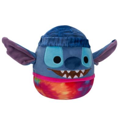 Jazwares Tie-Dye Stitch Wearing a Beanie Squishmallows Medium Soft Toy, Lilo & Stitch - 20.5cm