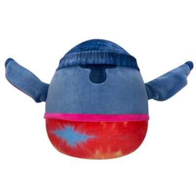 Jazwares Tie-Dye Stitch Wearing a Beanie Squishmallows Medium Soft Toy, Lilo & Stitch - 20.5cm