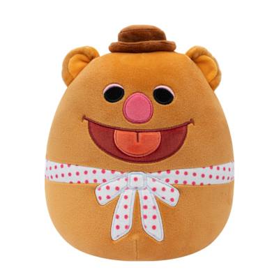 Jazwares Fozzie Bear Squishmallows Medium Soft Toy, The Muppets -20.5cm