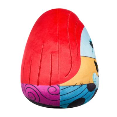 Jazwares Sally Holding Black Cat Squishmallows Medium Soft Toy, Tim Burton's The Nightmare Before Christmas - 20.5cm