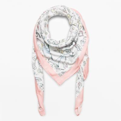 Disneyland Paris Alice Pastel Scarf