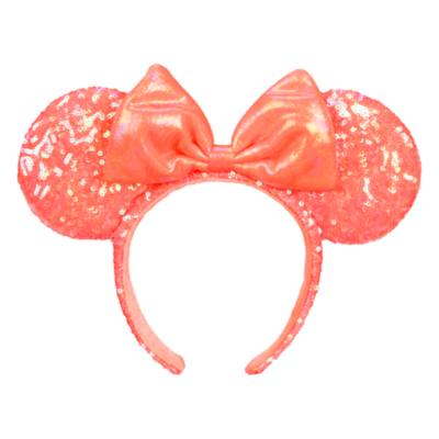 Disneyland Paris Serre-t&ecirc;te corail La Petite Sir&egrave;ne&nbsp;x&nbsp;Minnie pour adultes