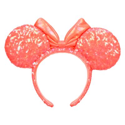Disneyland Paris Serre-t&ecirc;te corail La Petite Sir&egrave;ne&nbsp;x&nbsp;Minnie pour adultes