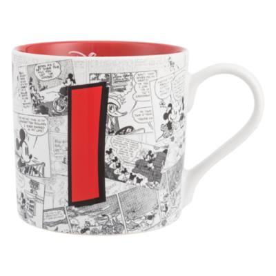 Disneyland Paris Mickey Mouse Vintage Artwork Mug - Letter I