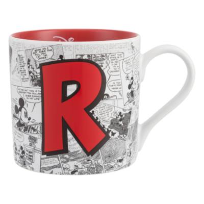 Disneyland Paris Mickey Mouse Vintage Artwork Mug - Letter R