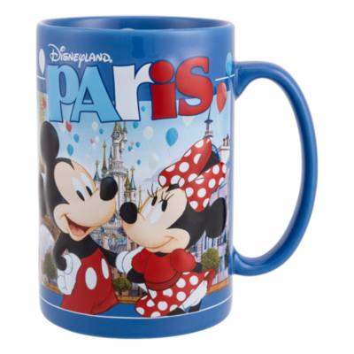 Disneyland Paris Embossed Mickey & Friends Souvenir Mug
