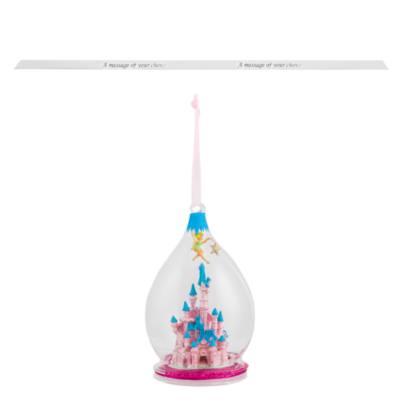 Disneyland Paris Sleeping Beauty Castle Glass Bauble