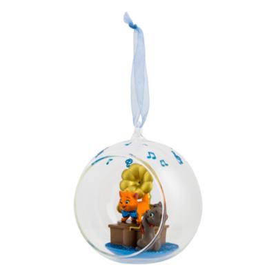 Disneyland Paris The Aristocats Glass Globe Hanging Ornament